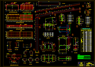 bản vẽ kết cấu thép
