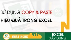 Cách copy & Paste đúng cách trong Excel