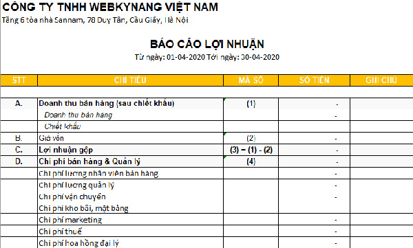 lập dự toán phá