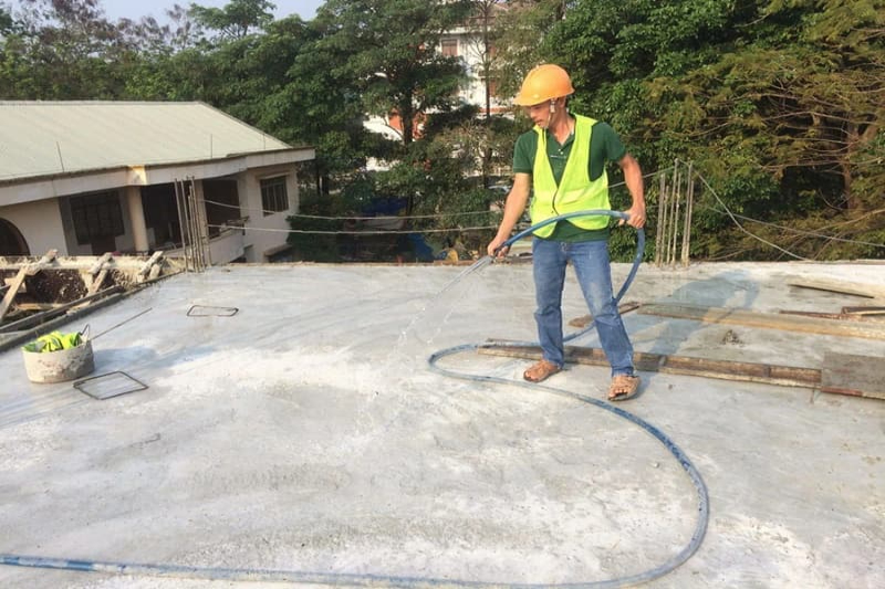 Bảo dưỡng bê tông sau khi đổ đảm bảo chất lượng của công trình