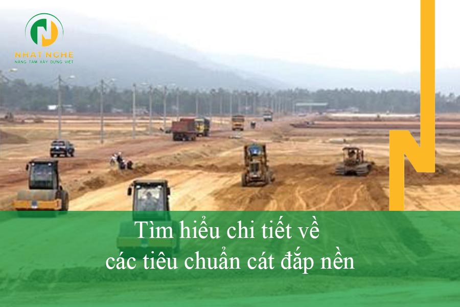 cát đắp nền